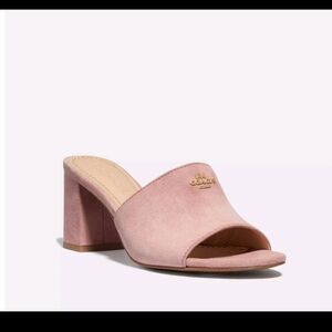 Coach Rosa Pink  Women's Mules